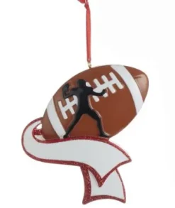 Kurt S Adler Sports Silhouette Ornament For Personalization, 3 Assorted, C6598^ Resin