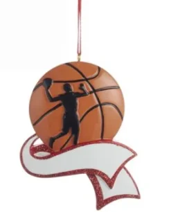 Kurt S Adler Sports Silhouette Ornament For Personalization, 3 Assorted, C6598^ Resin