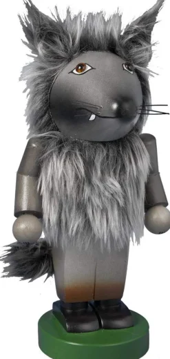 Kurt S Adler Steinbach Chubby Wolf Nutcracker, Es1396^ Nutcrackers/Smokers