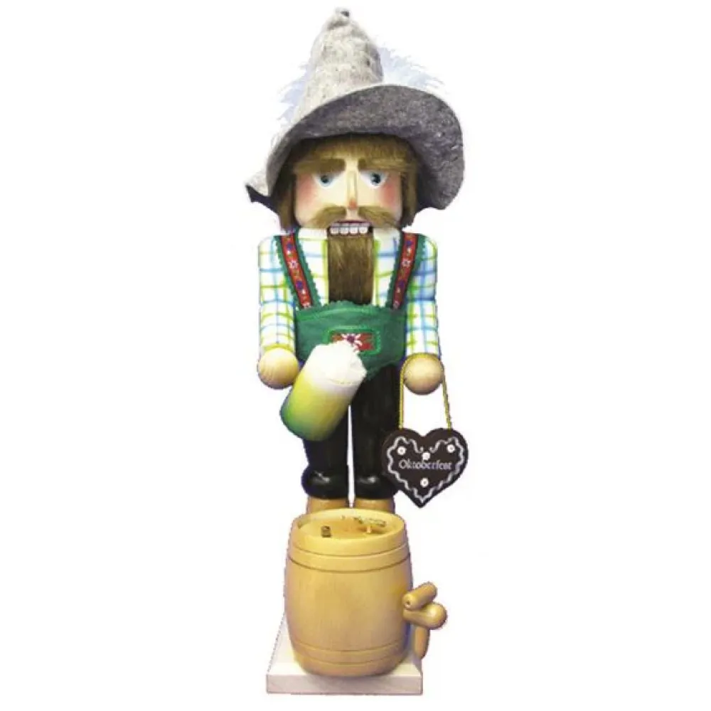 Kurt S Adler Steinbach Oktoberfest Man Musical, Es1646^ Nutcrackers/Smokers