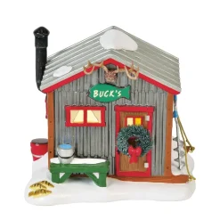 Cheap Sv, Buck's Fish Shack, 6000640, Snow Village Snow Village