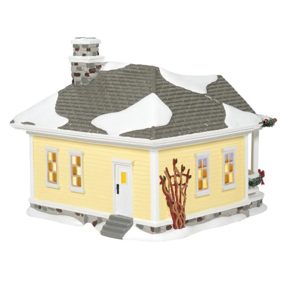 Discount Sv, Morning Dew Cottage, 6006976, Snow Village, Country Living Snow Village