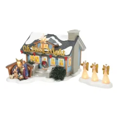 Best Sale Sv, Oh Holy Night House, 6009702, Snow Village Snow Village