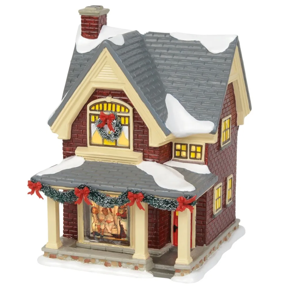 Sale Sv, Rockwell's Christmas Eve, 6000636, Snow Village Snow Village