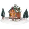 Clearance Sv, Winter Wonderland Cabin, 6005455, Snow Village Snow Village