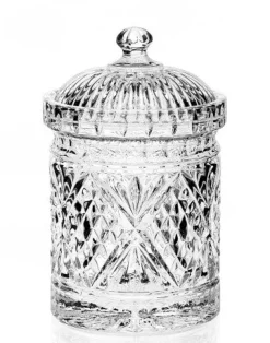 Godinger The Dublin Crystal Biscuit Barrel^ Glass