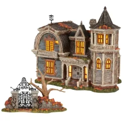 New The Munsters, 1313 Mockingbird Lane, 6005631 Halloween Village