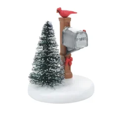 Flash Sale Va, Cardinal Christmas Mailbox, 6007661, Village Accessories