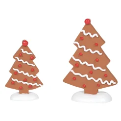 Hot Va, Gingerbread Trees, 6005510, Village Accessories
