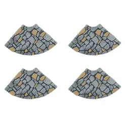 Department 56 Va, Limestone Road, Curved, 6007688, ^ Resin