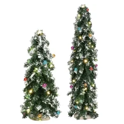Department 56 Va, Lit Festive Mountain Pines, 6003215, ^ Byers Choice Carolers