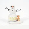 Department 56 Va, Lucky The Snowman 2021, 6007653, ^ Glass