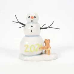 Department 56 Va, Lucky The Snowman 2021, 6007653, ^ Glass