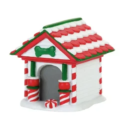 Department 56 Va, Peppermint Dog House, 4057593, ^ Resin