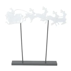 Cheap Va, Santa's Sleigh Silhouette, 6005537, Dickens Village