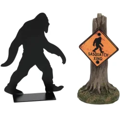 Cheap Va, Sasquatch Silhouette Set, 6013016, New England Village