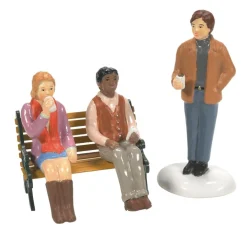 Hot Va, Village Hipsters Set Of 3, 6011431, Snow Village