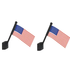 Cheap Va, Village Patriotic Flags, 6005502, North Pole Village