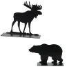 Best Va, Wild Animal Silhouette St/2, 6013028, Snow Village