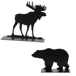 Best Va, Wild Animal Silhouette St/2, 6013028, Snow Village