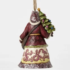 Outlet Victorian Santa With Tree Ornament Jim Shore