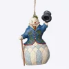 Enesco Victorian Snowman Ornament^ Resin