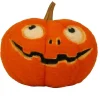 Byers Choice Wide Felted Jack-O-Lantern, , Fpmp2^ Halloween General