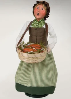 Byers Choice Woman Selling Lobstersm , Zms266L^ Byers Choice Carolers